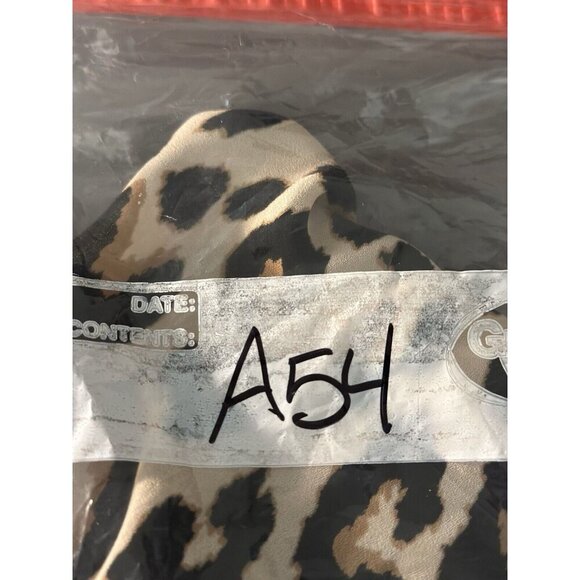 Anne Taylor Animal print pop over Long Sleeve women’s blouse size Small - Picture 9 of 9